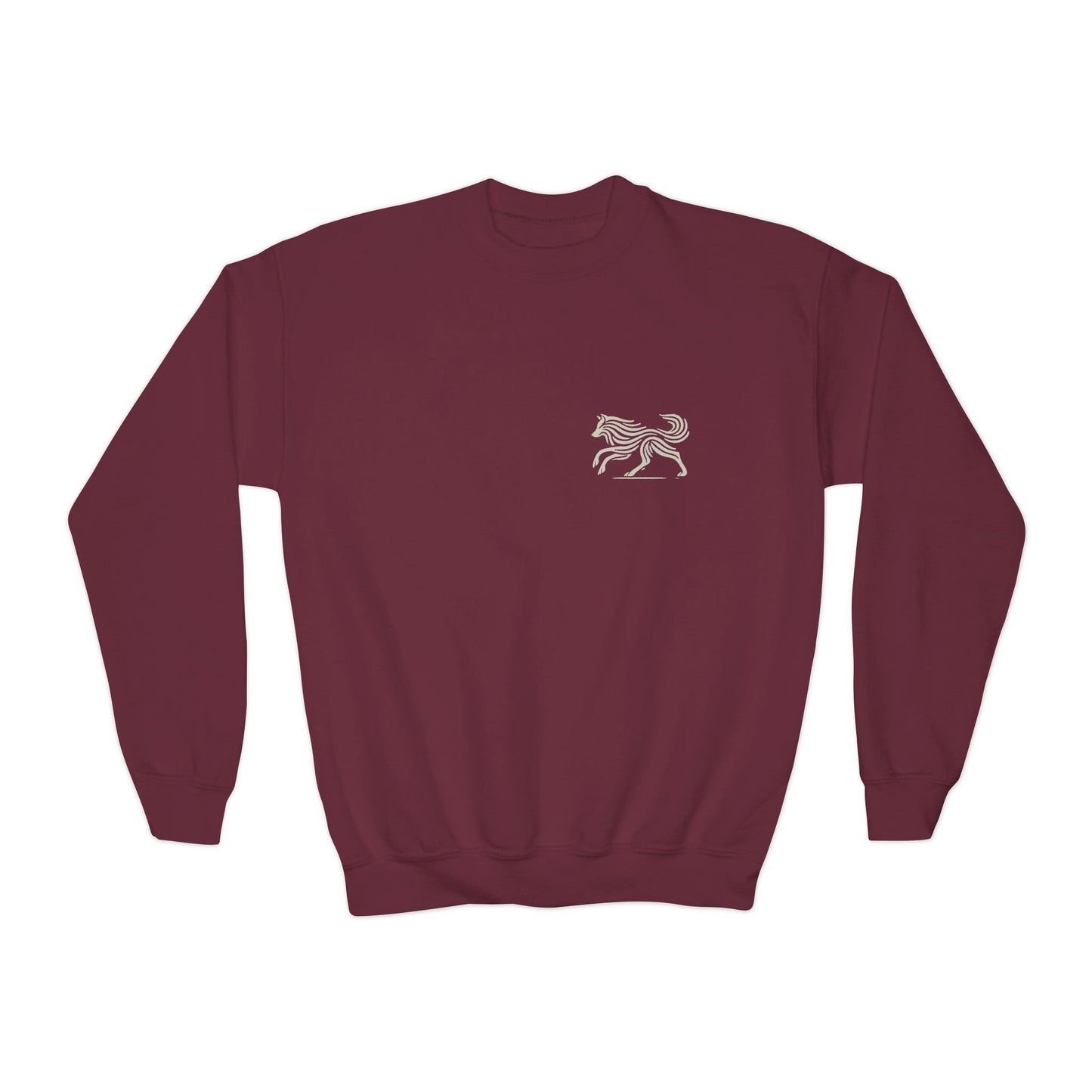 Soft but Tough – Nordic Wolf Youth Sweatshirt
