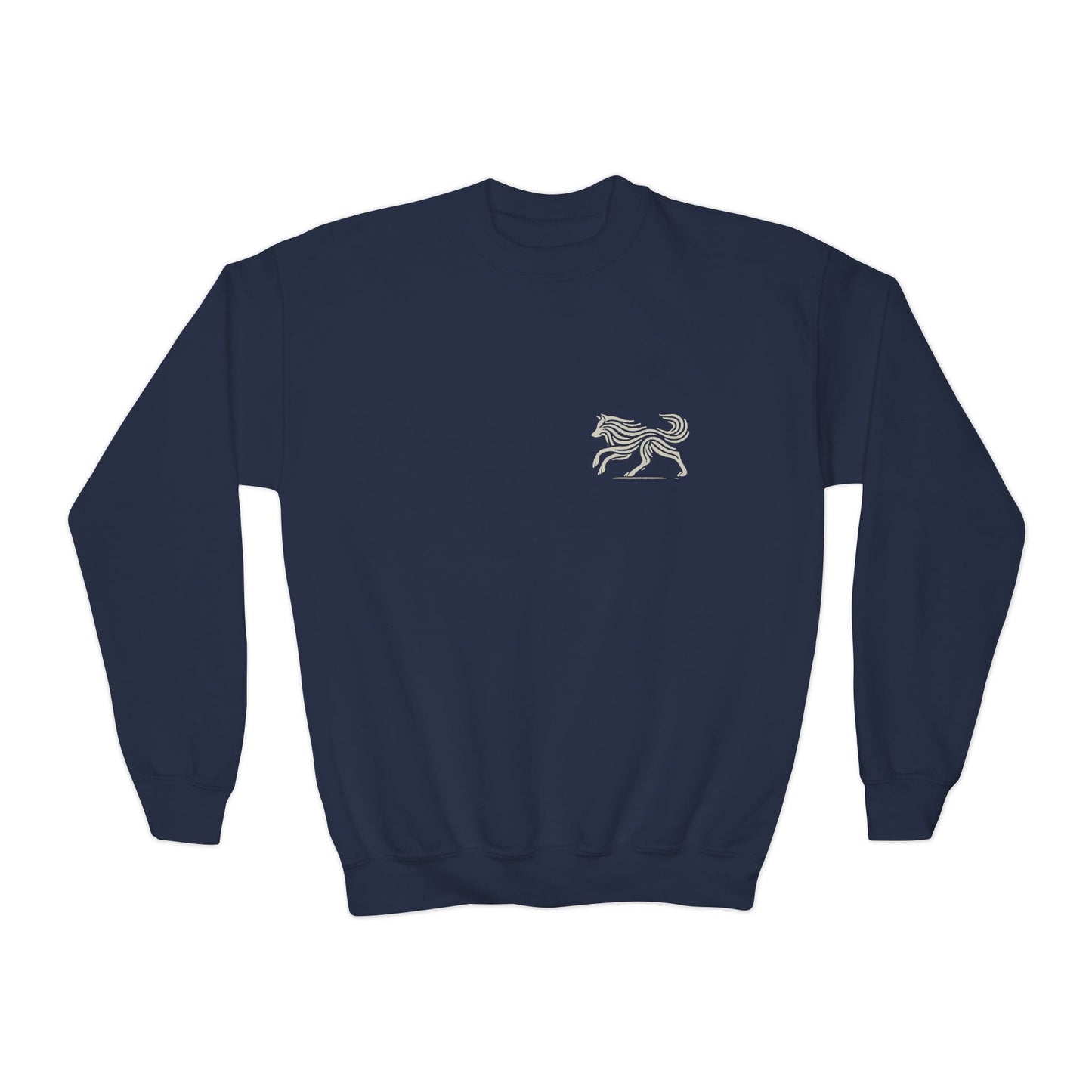 Soft but Tough – Nordic Wolf Youth Sweatshirt