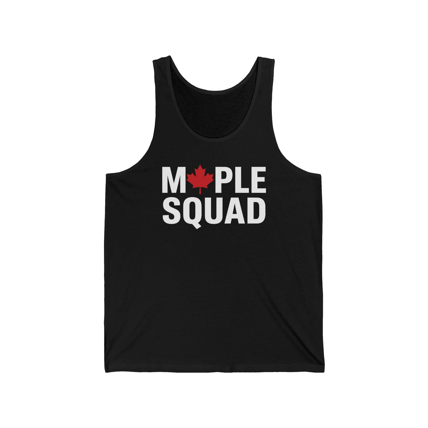 “Maple Squad” Unisex Jersey Tank - Bold Northern Team Vibes