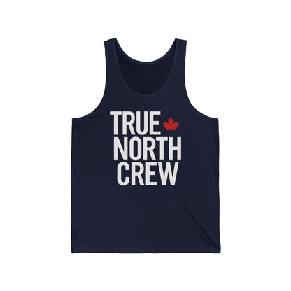 “True North Crew” Unisex Jersey Tank - Northern Adventure Style