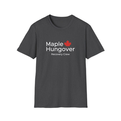 Funny “Maple Hungover” Softstyle Tee - Weekend Survival Uniform