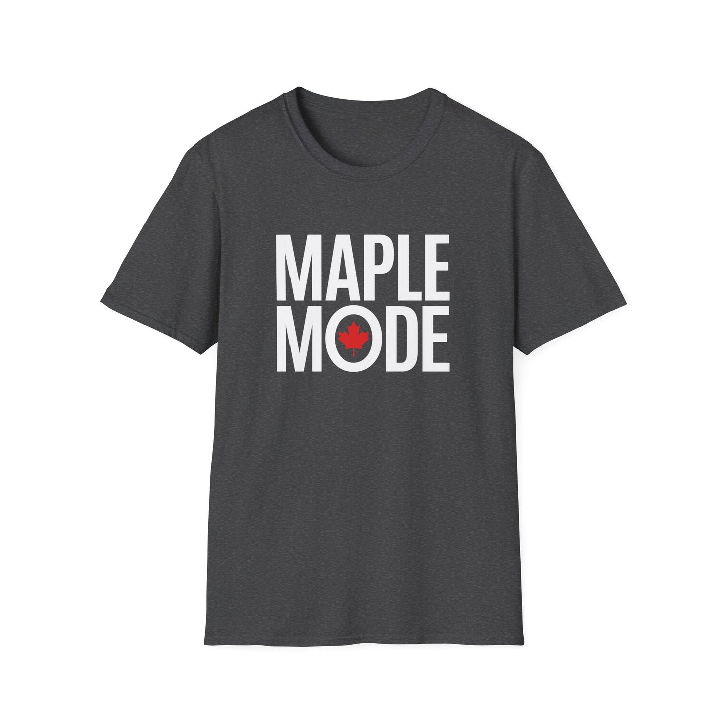“Maple Mode” Softstyle T-Shirt - Everyday Canadian Streetwear Design