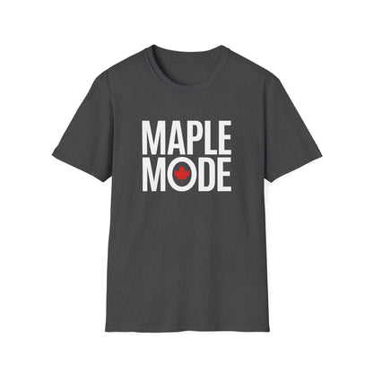 “Maple Mode” Softstyle T-Shirt - Everyday Canadian Streetwear Design