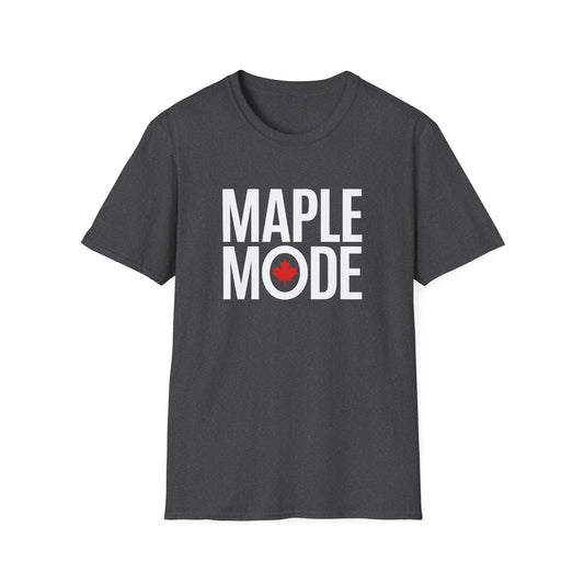 “Maple Mode” Softstyle T-Shirt - Everyday Canadian Streetwear Design