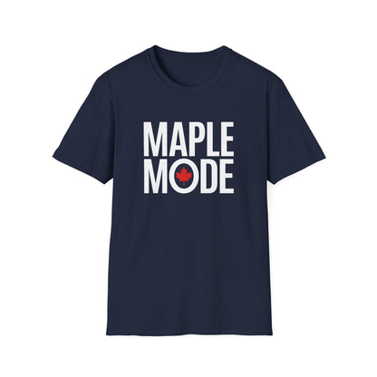“Maple Mode” Softstyle T-Shirt - Everyday Canadian Streetwear Design