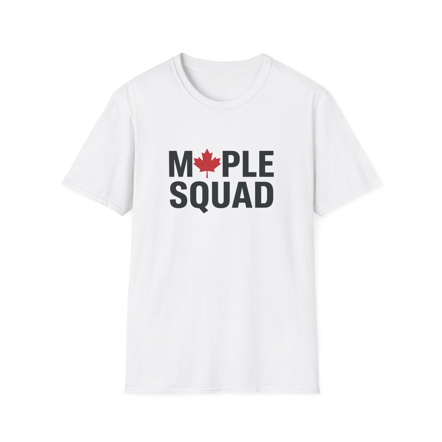 “Maple Squad” Softstyle Tee - Matching Friends & Family Canada Shirt