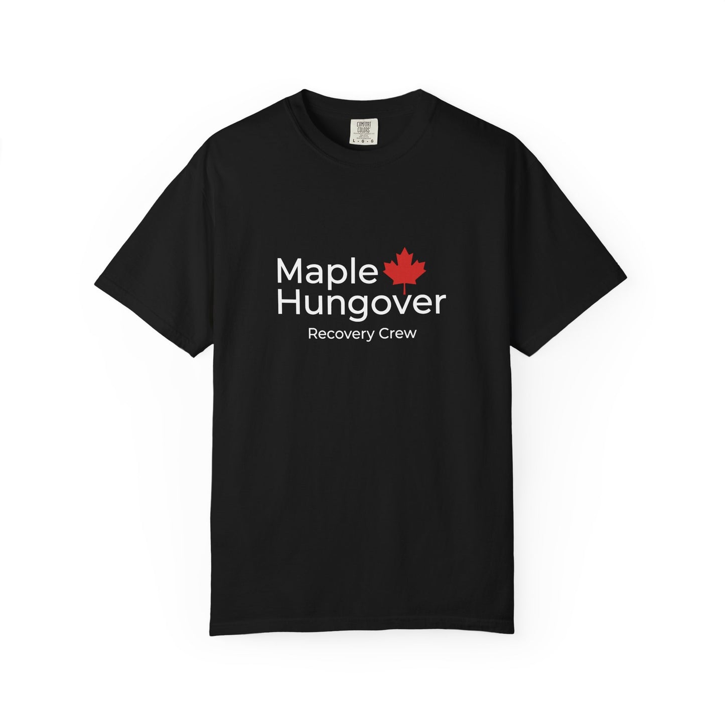 “Maple Hungover Recovery Crew” Vintage Tee - Funny Canada Party Shirt