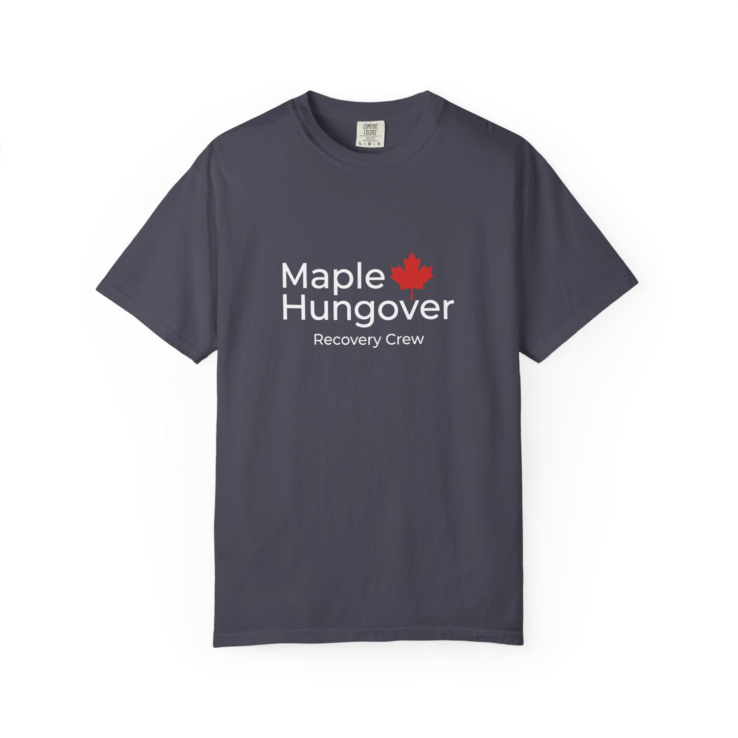 “Maple Hungover Recovery Crew” Vintage Tee - Funny Canada Party Shirt