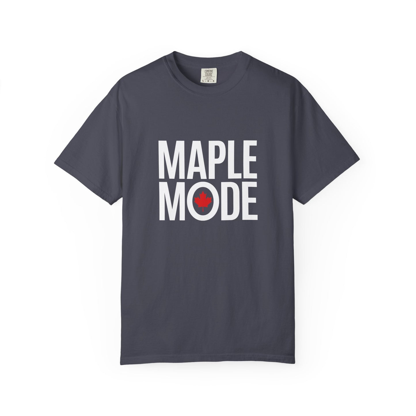 “Maple Mode” Vintage Canada Tee - Bold Minimal Maple Graphic