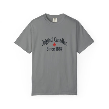“Original Canadian Since 1867” Vintage Tee - Timeless Canadian Pride Design