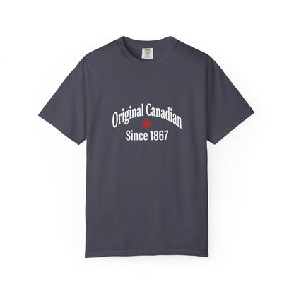 “Original Canadian Since 1867” Vintage Tee - Timeless Canadian Pride Design