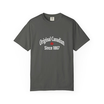 “Original Canadian Since 1867” Vintage Tee - Timeless Canadian Pride Design