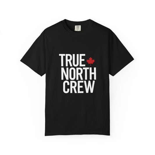 “True North Crew” Vintage Tee - Bold Northern Pride Design