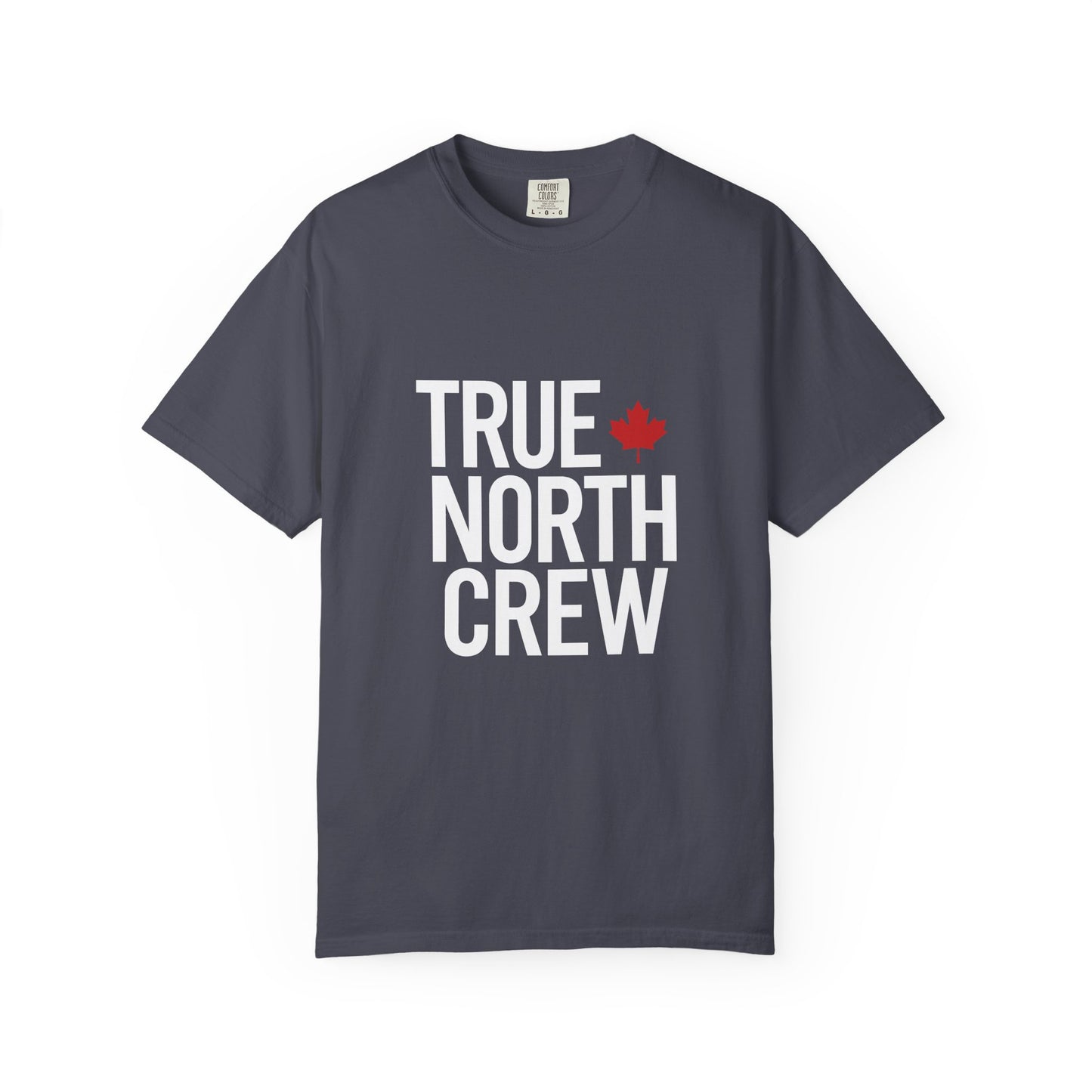 “True North Crew” Vintage Tee - Bold Northern Pride Design