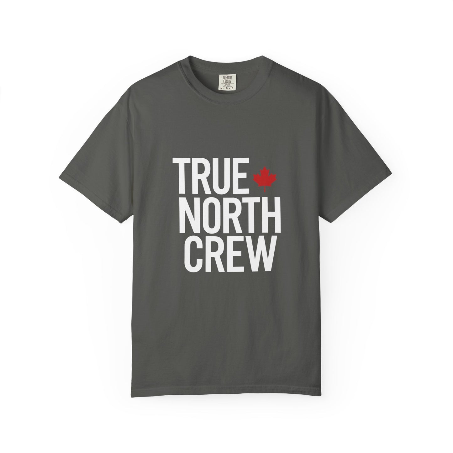 “True North Crew” Vintage Tee - Bold Northern Pride Design