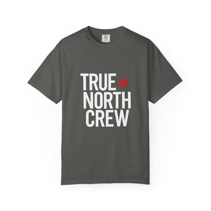 “True North Crew” Vintage Tee - Bold Northern Pride Design