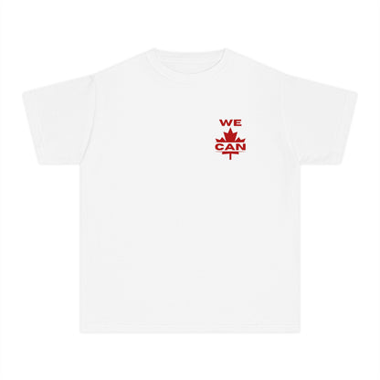 T-shirt minimaliste WE CAN Kids – Petits caractères, identité fière