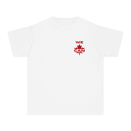 T-shirt minimaliste WE CAN Kids – Petits caractères, identité fière