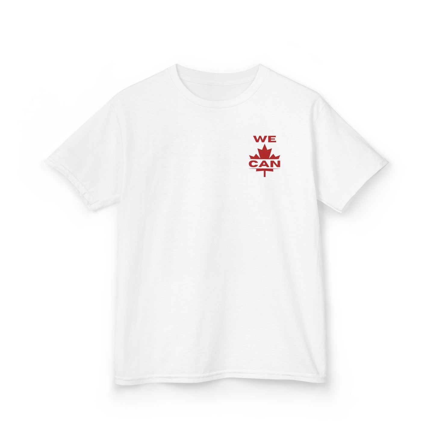 T-shirt minimaliste pour enfants WE CAN – Petits caractères, grand cœur