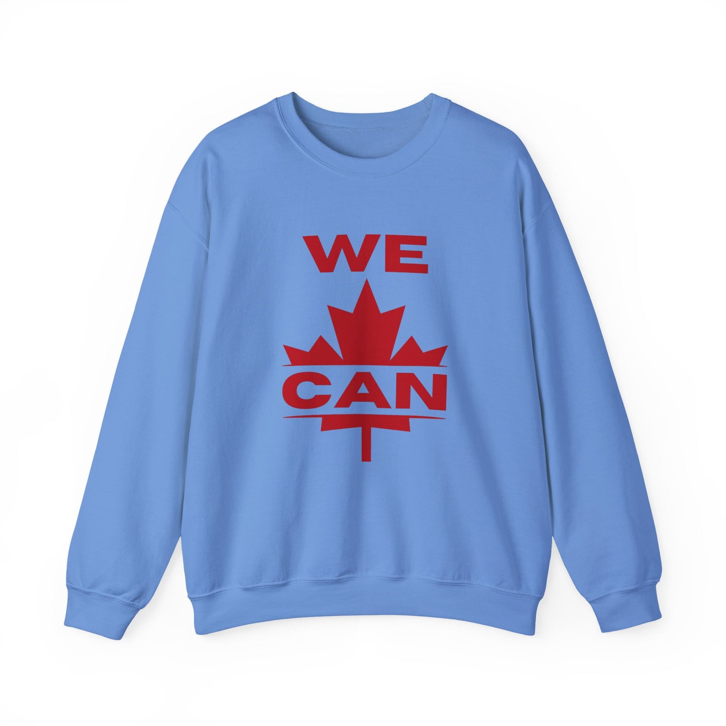 WE CAN Statement Crewneck – Bold Front, Canadian Power
