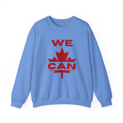 WE CAN Statement Crewneck – Bold Front, Canadian Power