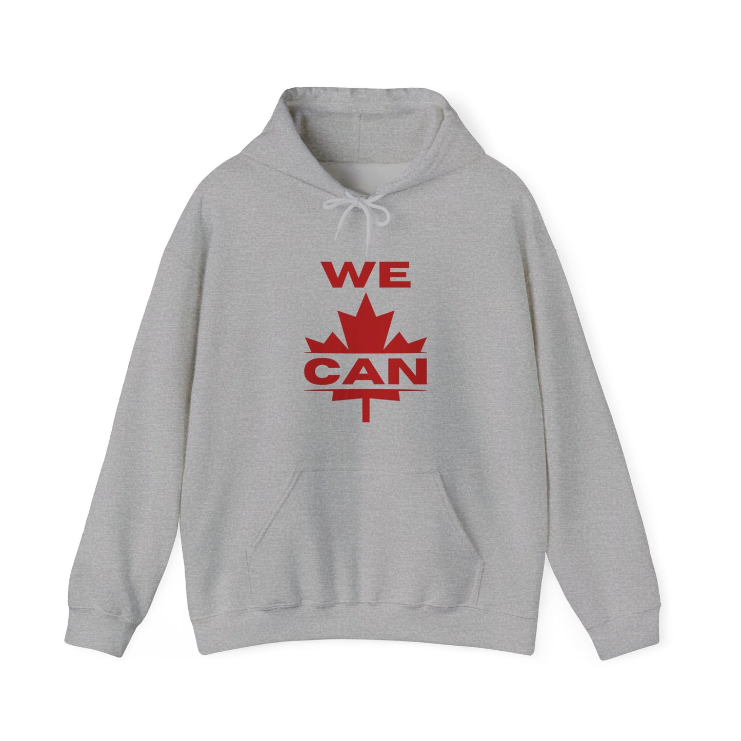 WE CAN Statement Hoodie – Everyday Warmth, Bold Canadian Identity