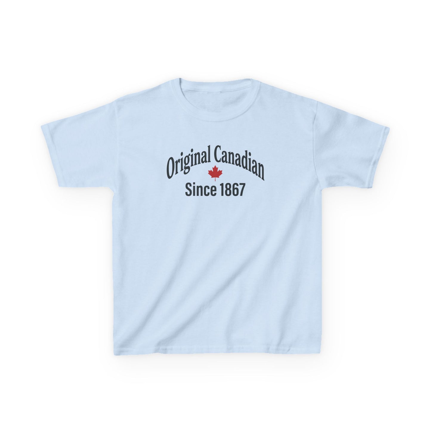 “Original Canadian” Kids Tee - Vintage Canada Inspired Graphic Shirt