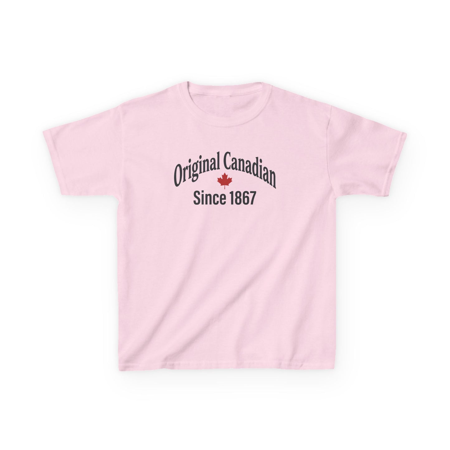 “Original Canadian” Kids Tee - Vintage Canada Inspired Graphic Shirt