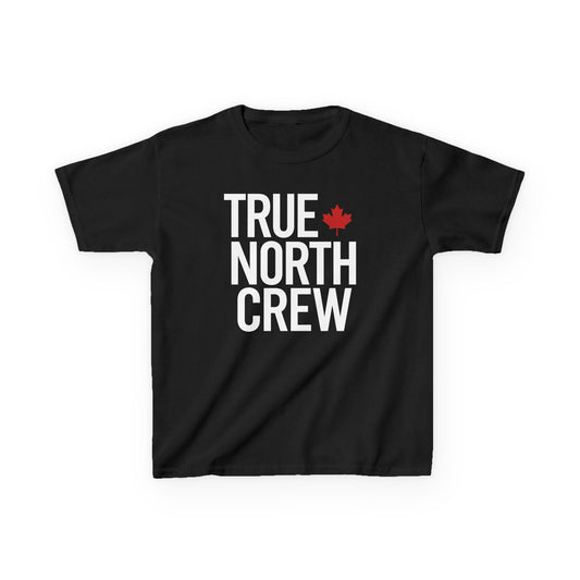 “True North Crew” Kids Tee - Cool Northern Graphic Shirt