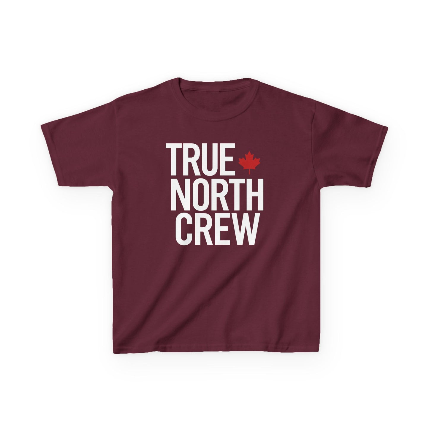 “True North Crew” Kids Tee - Cool Northern Graphic Shirt