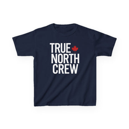 “True North Crew” Kids Tee - Cool Northern Graphic Shirt