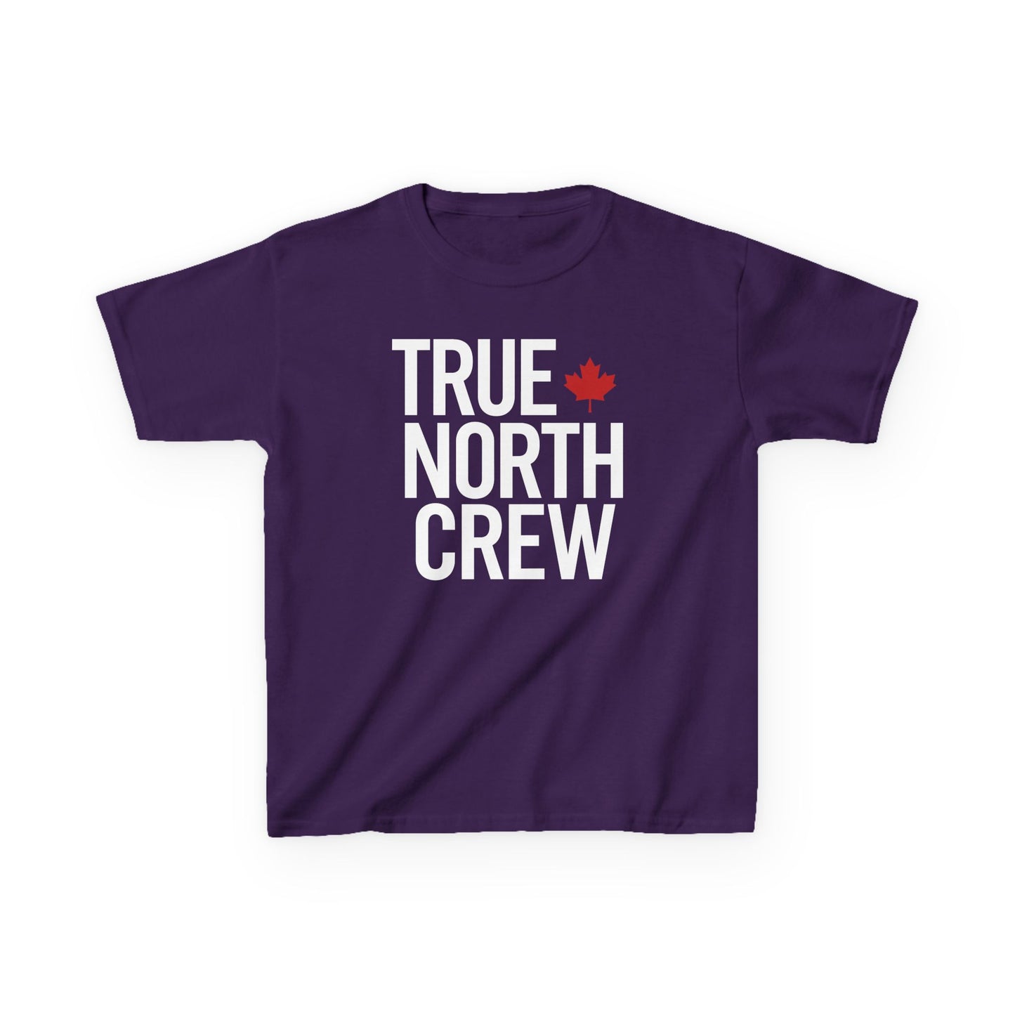“True North Crew” Kids Tee - Cool Northern Graphic Shirt