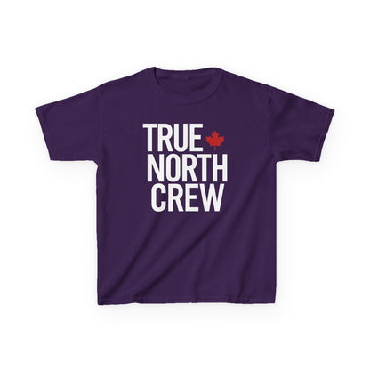 “True North Crew” Kids Tee - Cool Northern Graphic Shirt