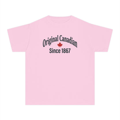 “Original Canadian” Youth Tee - Classic Heritage Canada Shirt