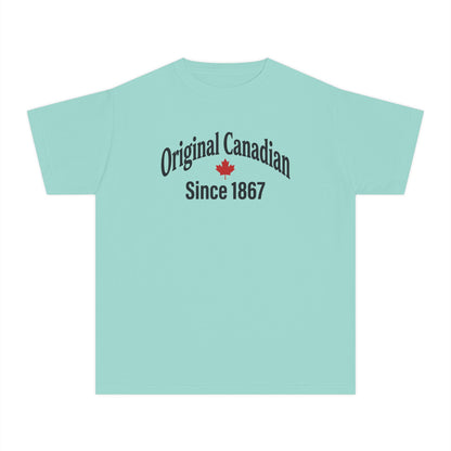 “Original Canadian” Youth Tee - Classic Heritage Canada Shirt