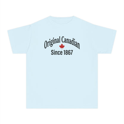 “Original Canadian” Youth Tee - Classic Heritage Canada Shirt