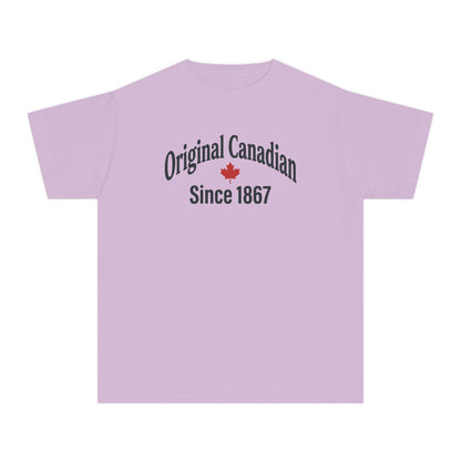 “Original Canadian” Youth Tee - Classic Heritage Canada Shirt