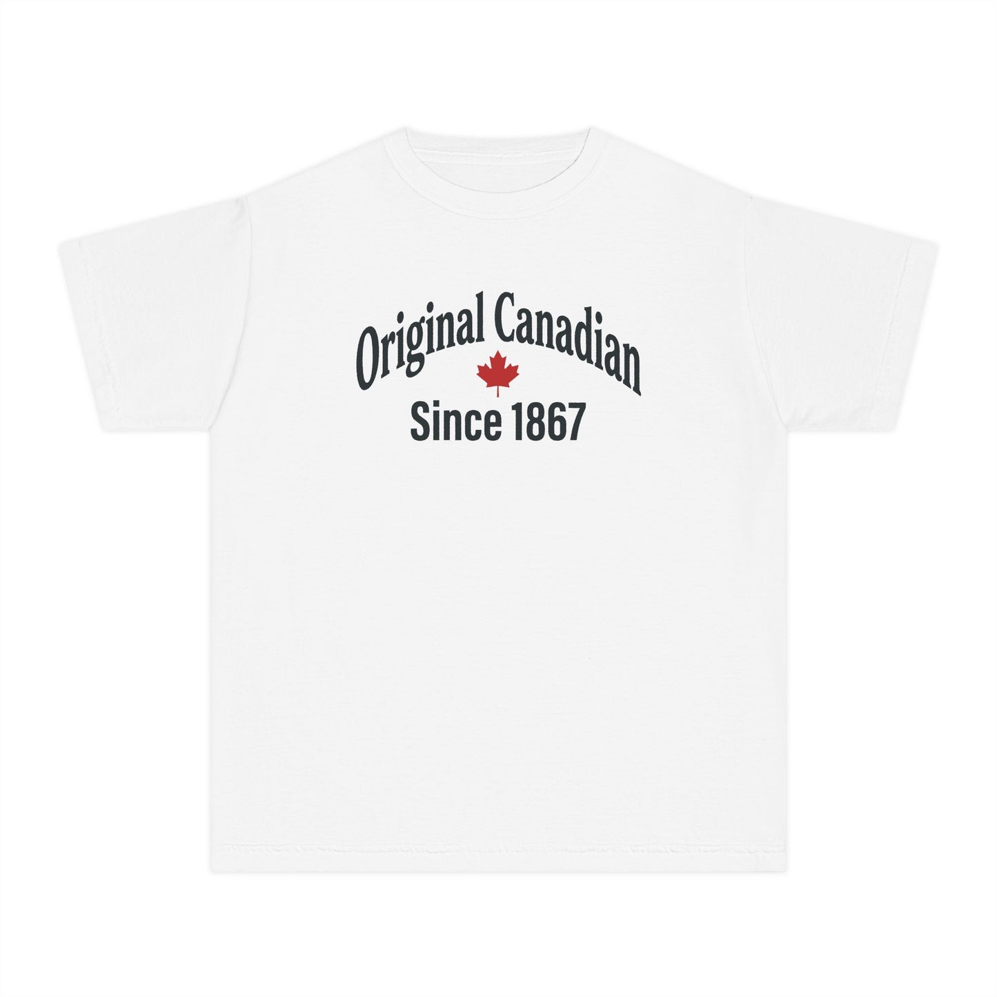 “Original Canadian” Youth Tee - Classic Heritage Canada Shirt