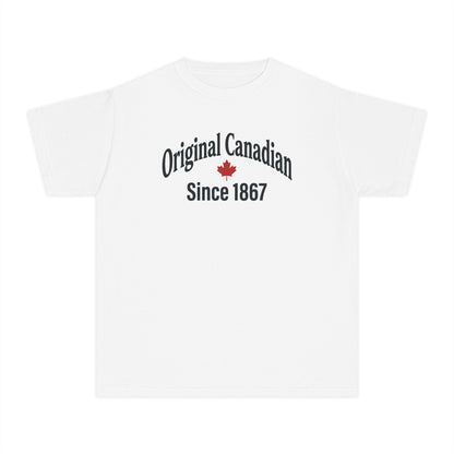 “Original Canadian” Youth Tee - Classic Heritage Canada Shirt