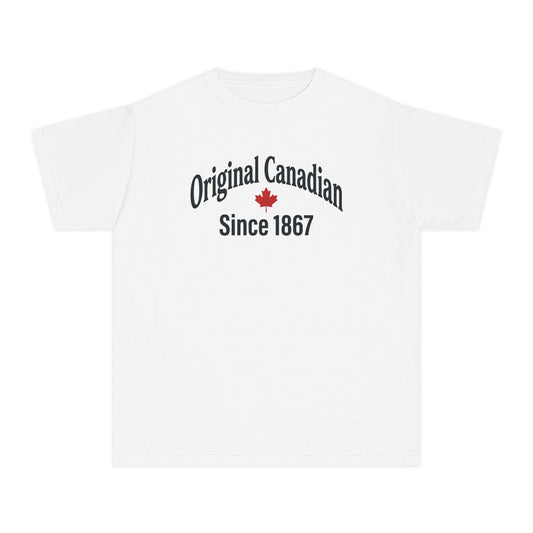 “Original Canadian” Youth Tee - Classic Heritage Canada Shirt