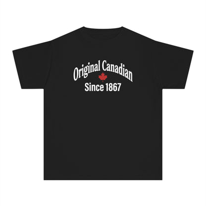 “Original Canadian” Youth Tee - Classic Heritage Canada Shirt
