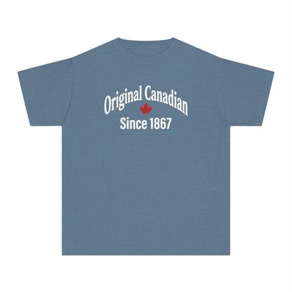 “Original Canadian” Youth Tee - Classic Heritage Canada Shirt