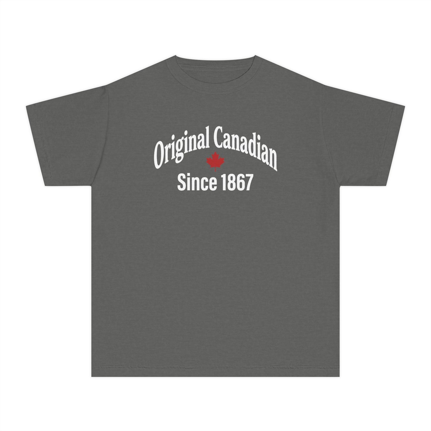 “Original Canadian” Youth Tee - Classic Heritage Canada Shirt