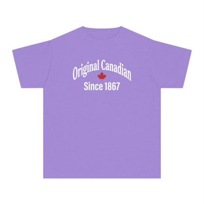 “Original Canadian” Youth Tee - Classic Heritage Canada Shirt